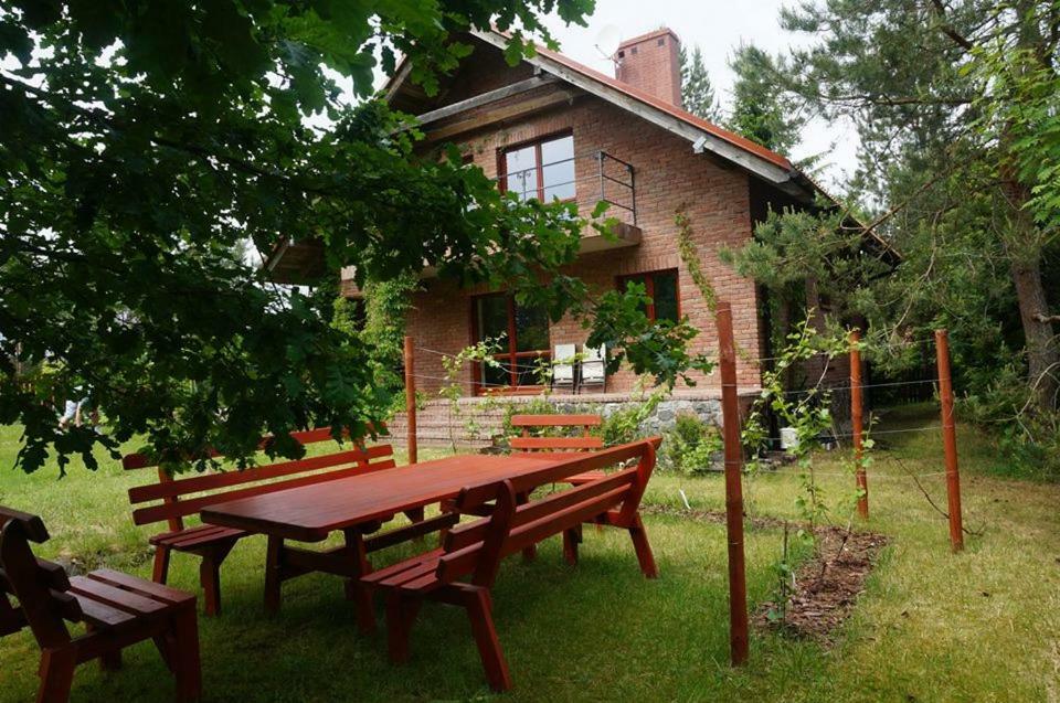 Dom Pod Glogami Villa Szczytno  Bagian luar foto